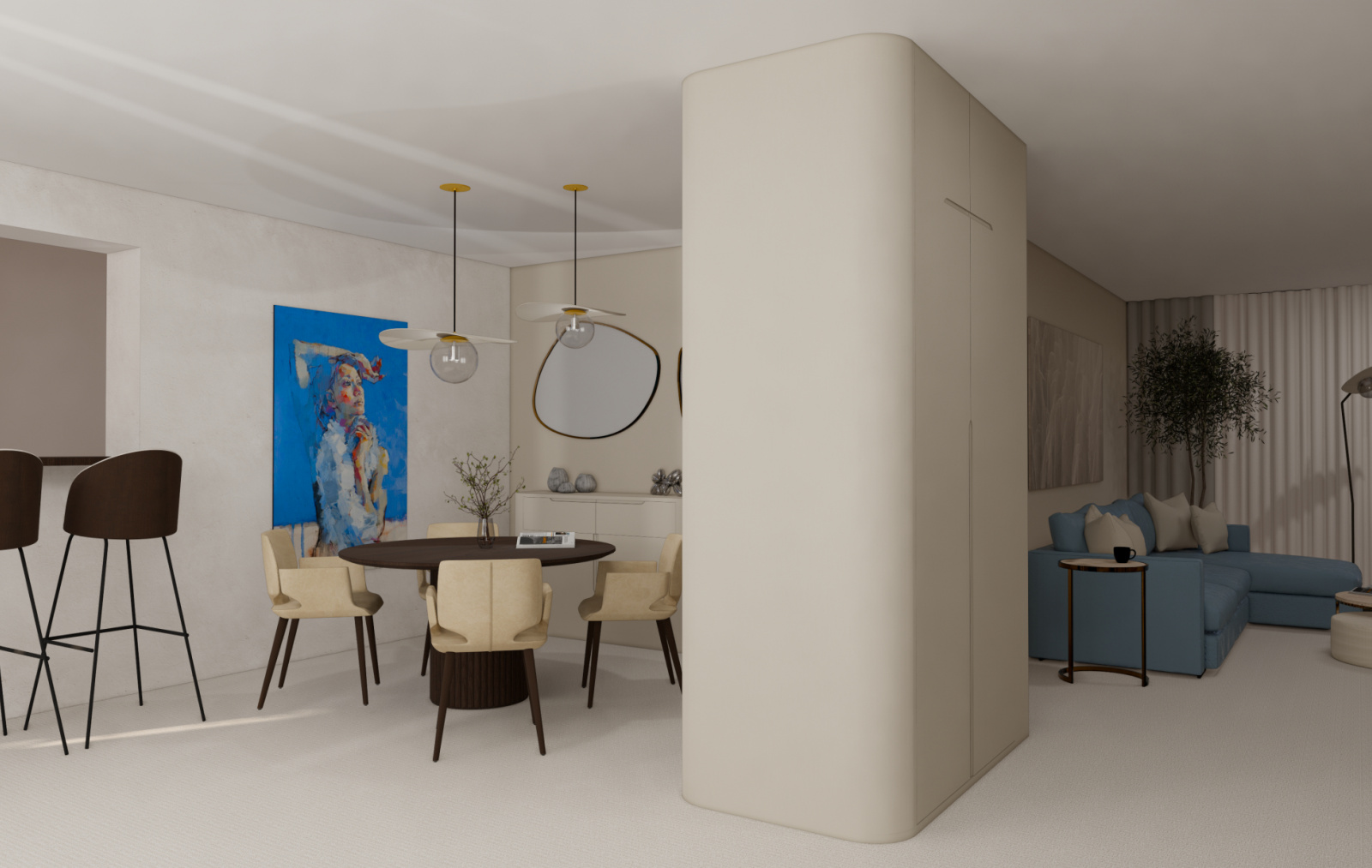 Mestský byt plný harmónie 