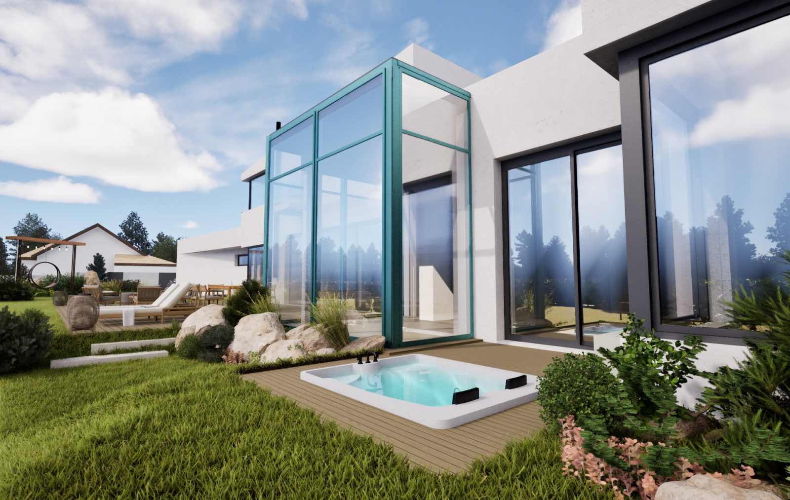 Rodinný dom s výhľadom na Tatry